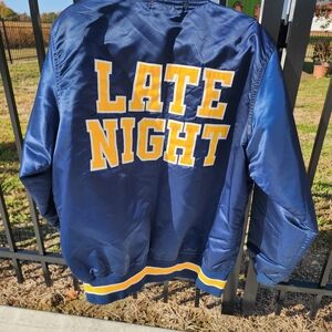 Wilson Navy and Gold Varsity Jacket